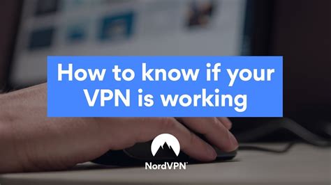 how to check if your vpn is working